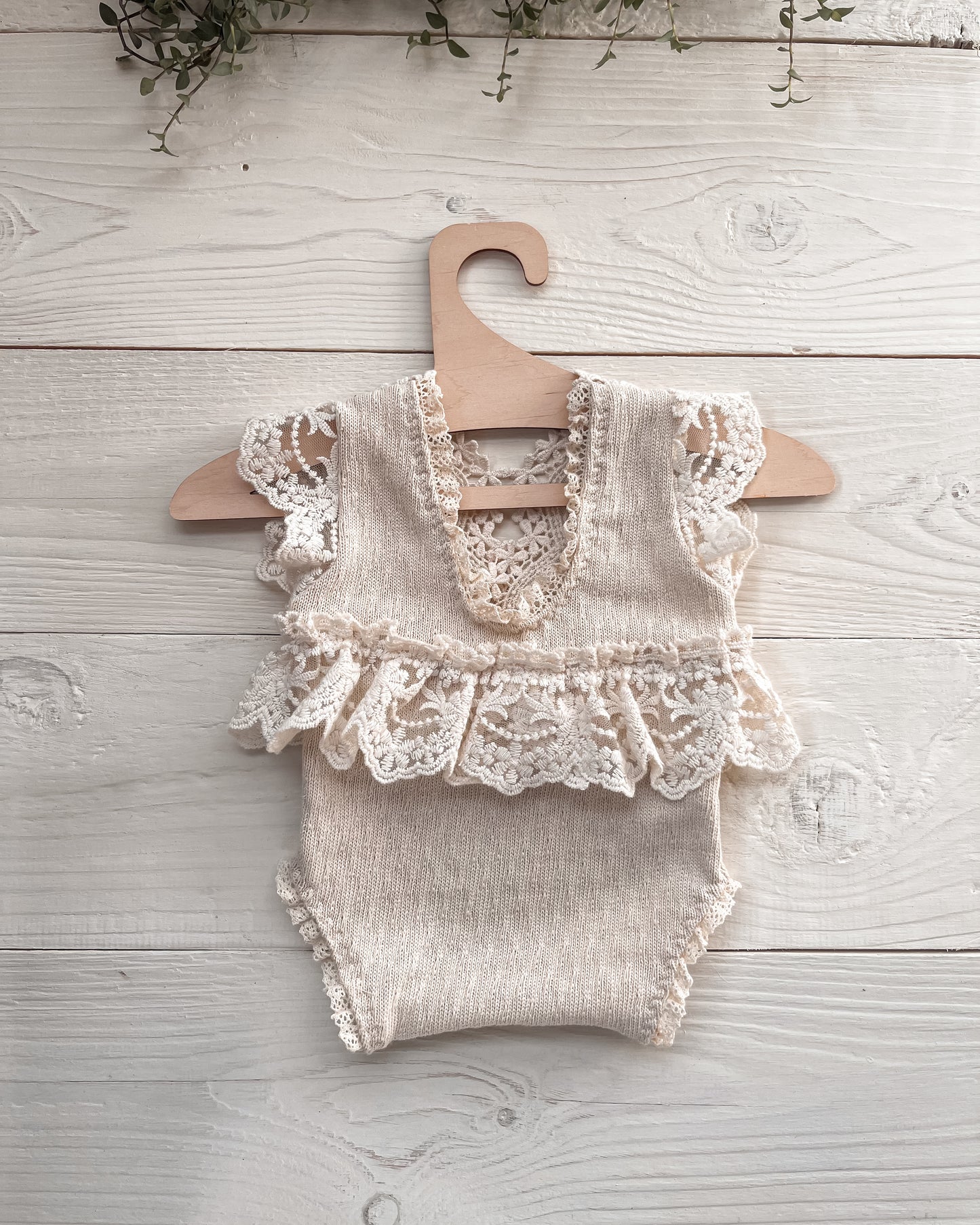 Krajkové body Elody přírodní