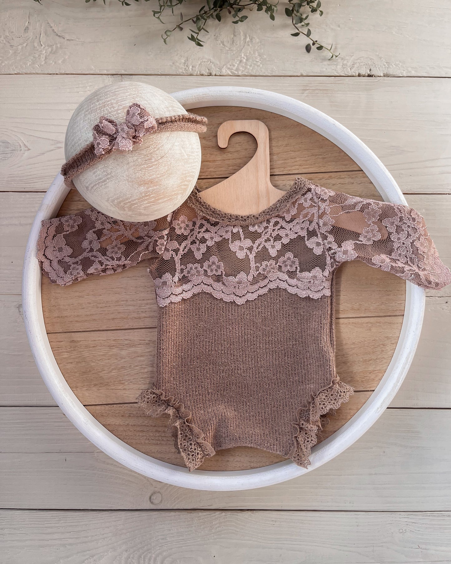 čelenka Florence hnědá