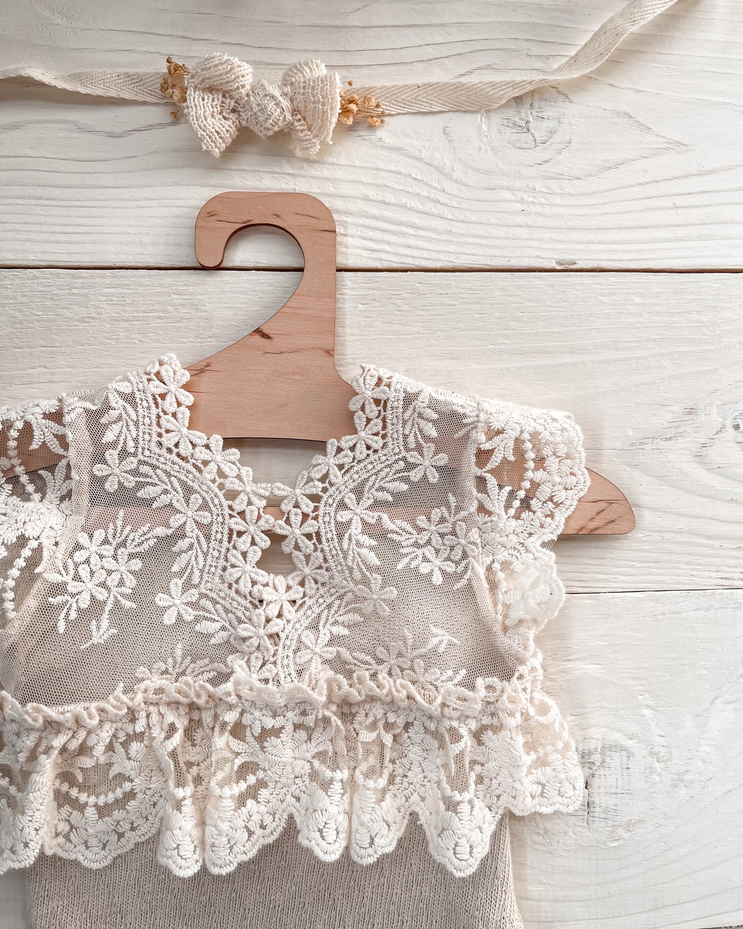 Krajkové body Elody přírodní