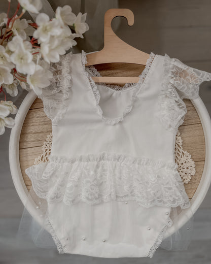 Šaty Ester smetanové