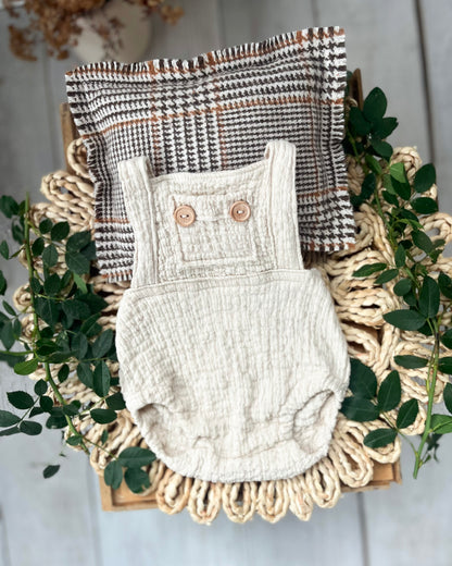 Polštářek káro Camel