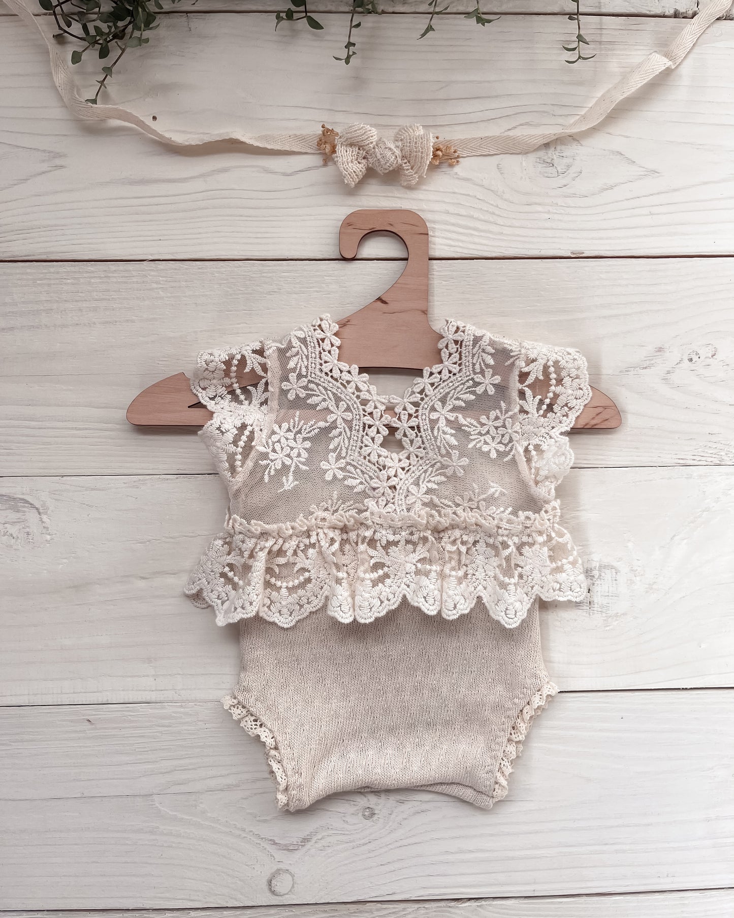 Krajkové body Elody přírodní