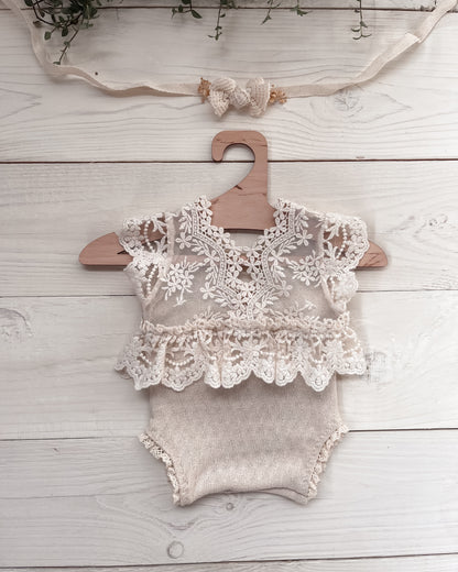 Krajkové body Elody přírodní