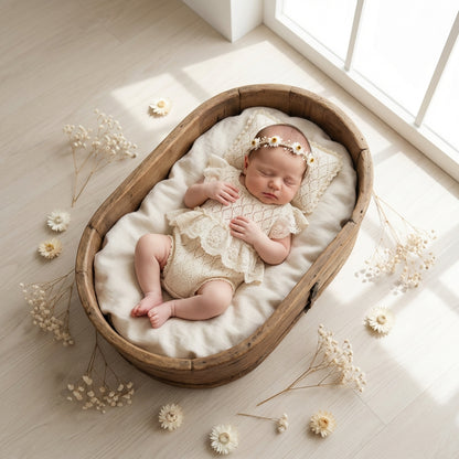 “Háčkované” šatičky Alma z kolekce Creamy Knots