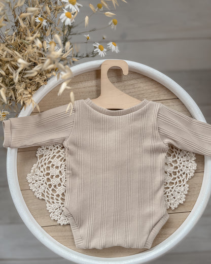 Béžové Body John z kolekce Stripe