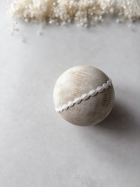 Čelenka Scallop - Off white