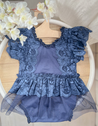 Šaty Ester tmavě modré