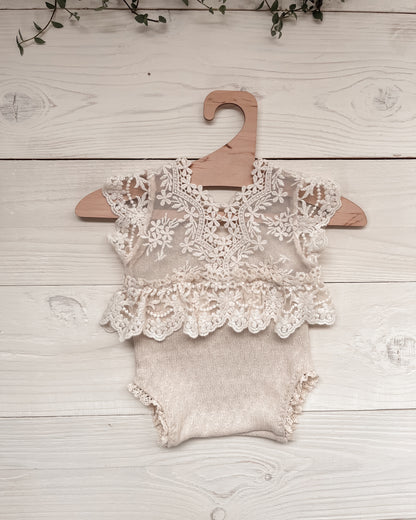 Krajkové body Elody přírodní