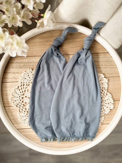 Newborn sleepy čepice světle modrá