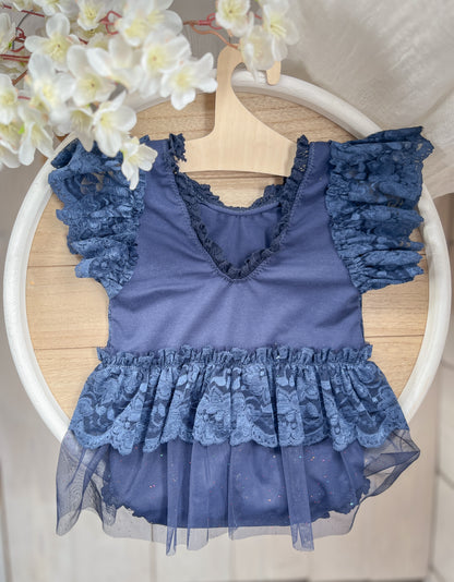 Šaty Ester tmavě modré