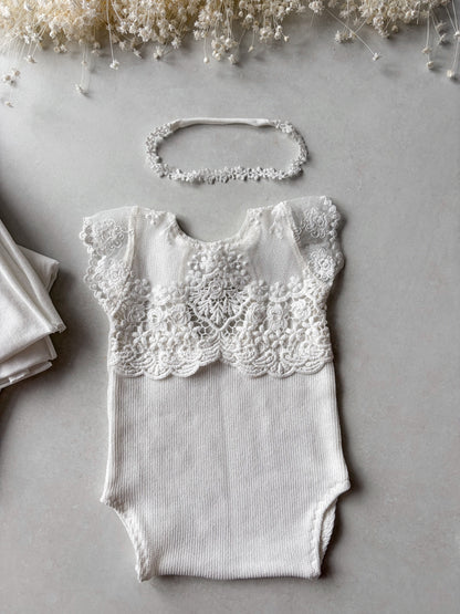 Čelenka Edelweiss - Off white