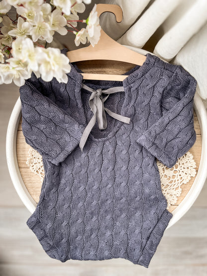 Body Otis ocelově modré