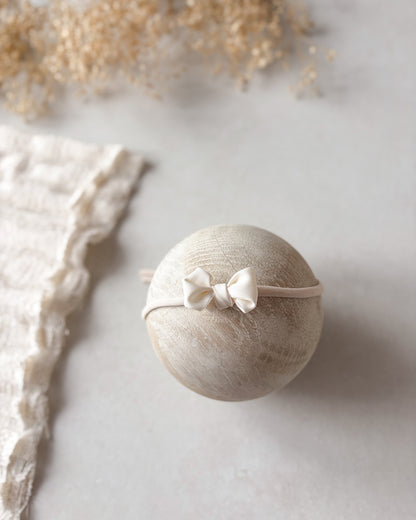 Čelenka Satin Bow - Natural