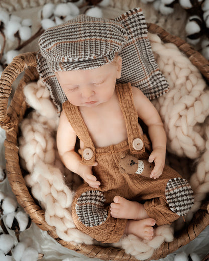 Polštářek káro Camel