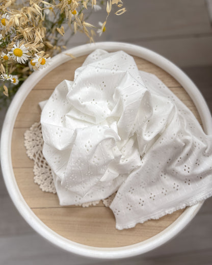 Bílý wrap z kolekce Stripe