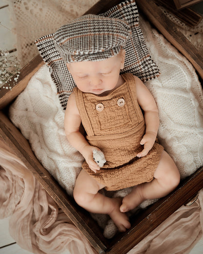 Polštářek káro Camel