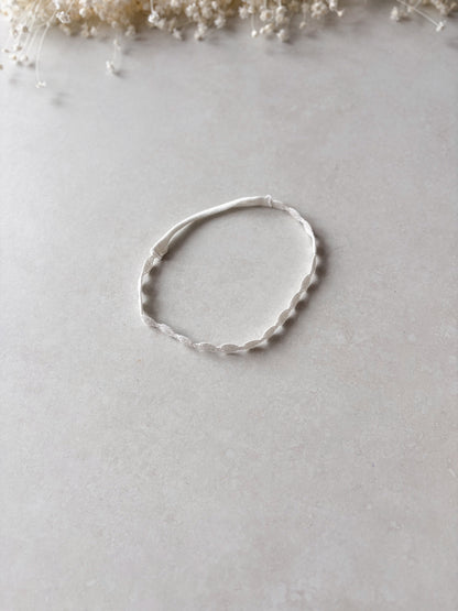 Čelenka Scallop - Off white