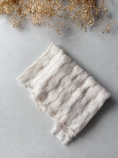 “Háčkovaný” wrap - Natural
