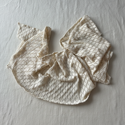 “Háčkovaný” wrap z kolekce Creamy Knots