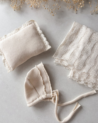 “Háčkovaný” wrap - Natural