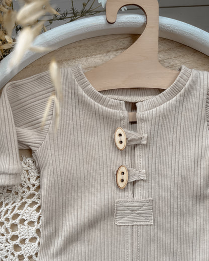 Béžové Body John z kolekce Stripe