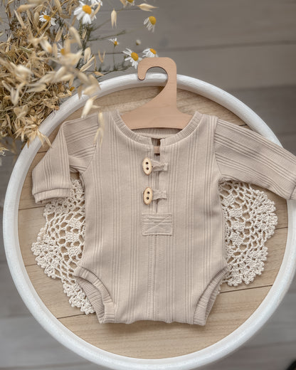 Béžové Body John z kolekce Stripe