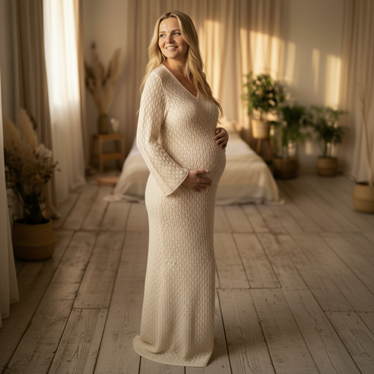 “Háčkované” šaty Alma z kolekce Creamy Knots