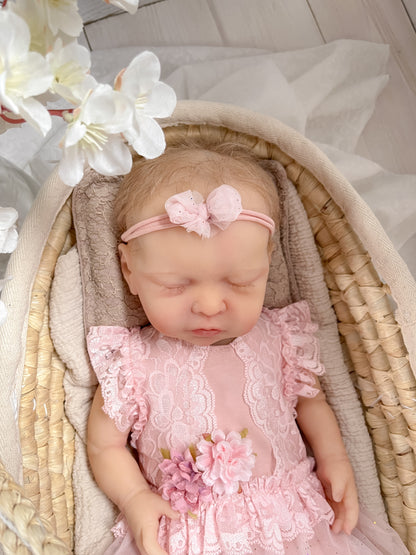 Čelenka mašlička růžová