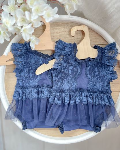 Šaty Ester tmavě modré