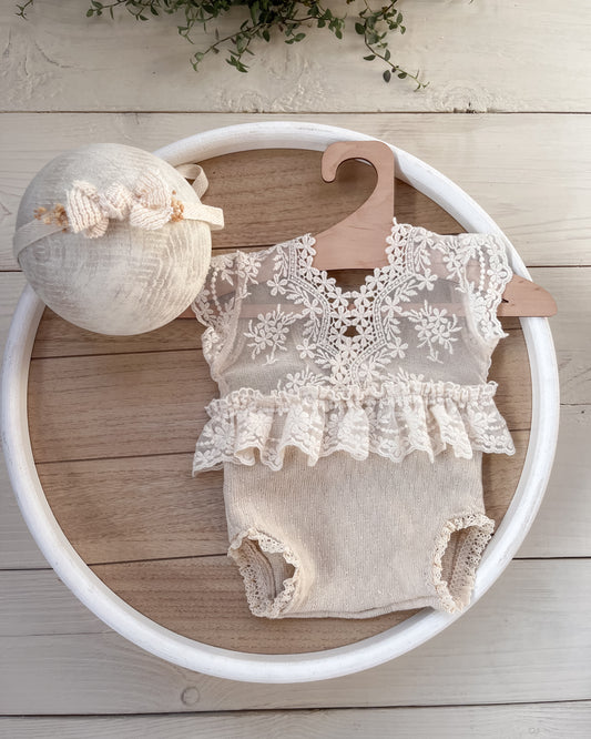 Krajkové body Elody přírodní