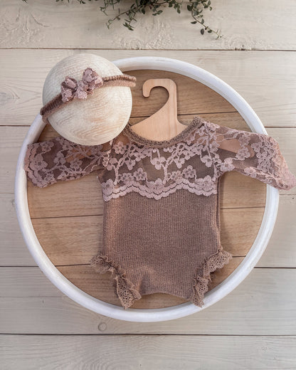 čelenka Florence hnědá