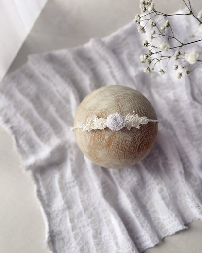 Čelenka Crochet rose