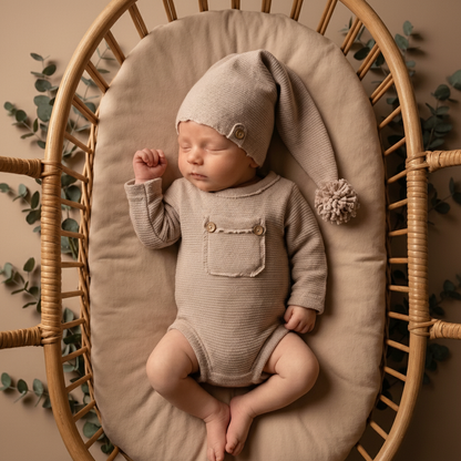 Sleepy Robin teplá béžová