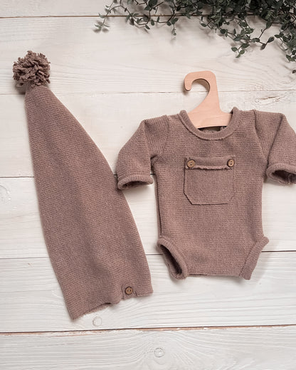 Hnědé bodynko Robin