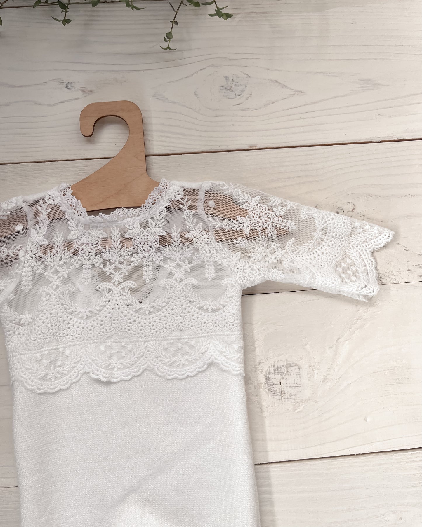 Krajkový overal Mariel smetanový