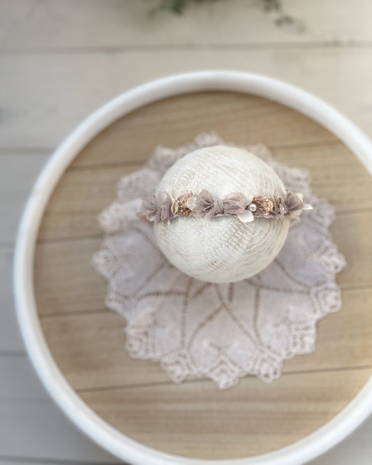 Kvítková čelenka Sienna