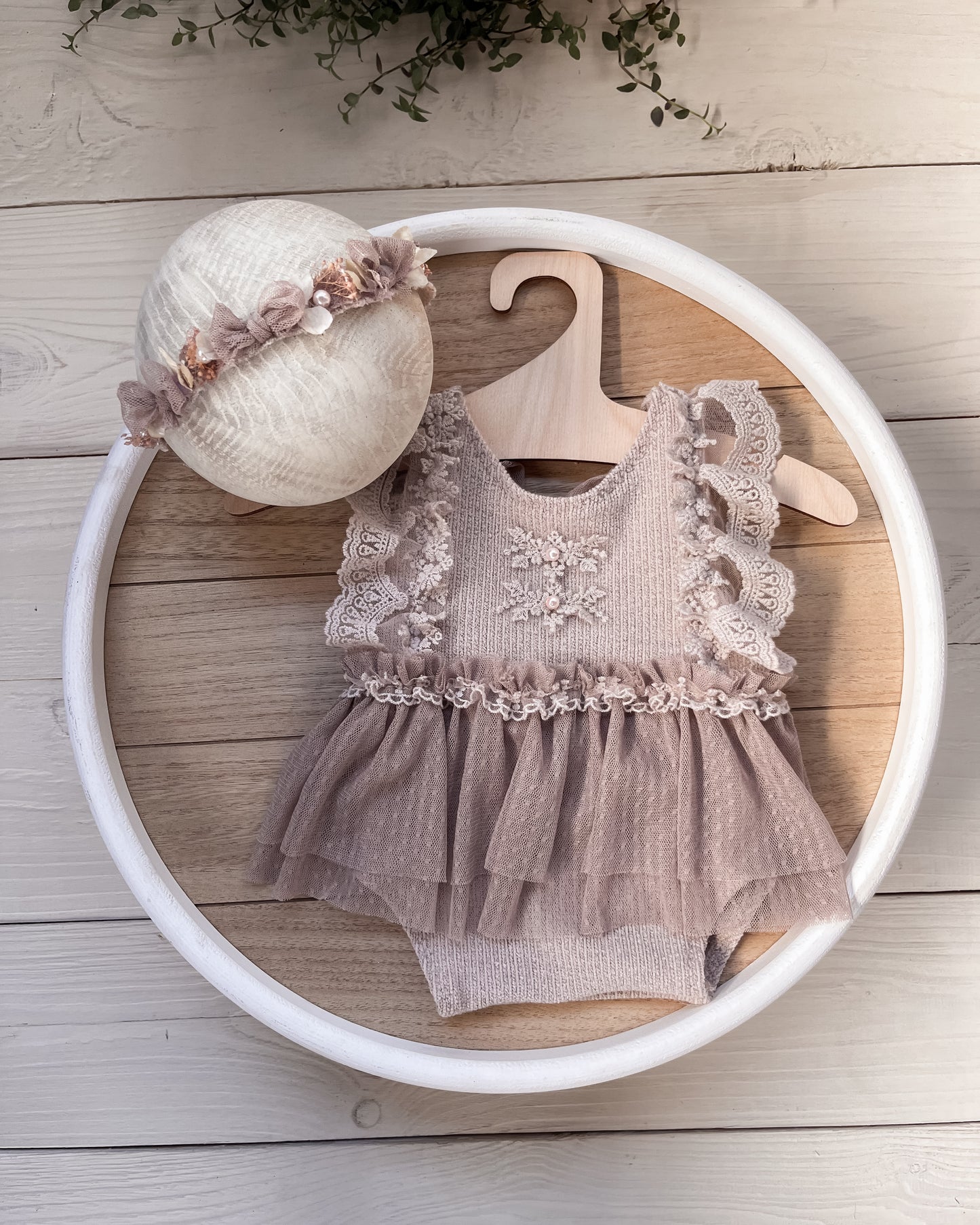 Kvítková čelenka Sienna