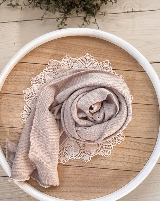 Wrap teple béžový